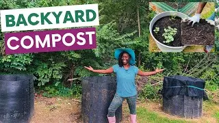 How I Make Rich Organic Compost In My Backyard