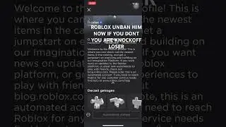ROBLOX IS A KNOKOFF LOSER