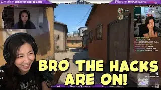FUSLIE and friends REACT to streamer caught cheating LIVE “CLARA” and XQC's WORST ROUND in CSGO