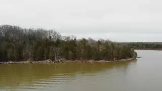 Mavic Air Test footage. Winter - Percy Priest Lake