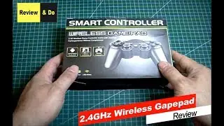 🎮 2.4GHz Wireless Gamepad, Uinboxing & Review the Wireless Android and PC Joystick Gamepad