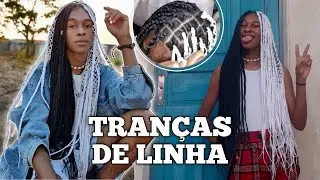 COMO FAZER TRANÇAS BOX BRAIDS DE LINHA DE CROCHÊ