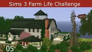 Sims 3 Farm Life Ep 05 Harvesting