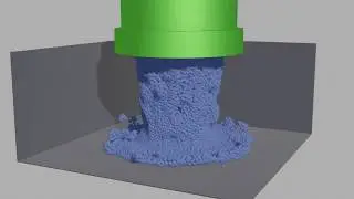 Massive Particle Fluid Simulation, Blender Tutorial, Eevee vs Cycles (Olav3D Tutorials Result)
