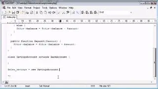 Extends in PHP | Part 1