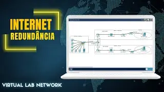 CISCO PACKET TRACER - SIMULATING 2 INTERNET CONNECTIONS