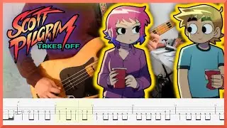 Sex Bob-Omb - Orange Shirt | Bass Cover with TABs | Scott Pilgrim Takes Off