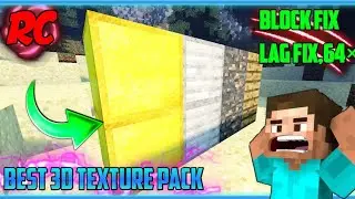Realistico 64× | 3D Texture Pack | Best 3D Pack Minecraft Pe | Sairb
