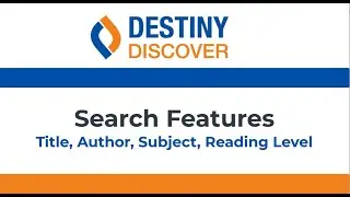 Destiny Discover - Search Features