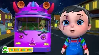 Ruedas Espeluznantes En El Autobús Videos De Dibujos Animados Y Rimas De Halloween Para Niños