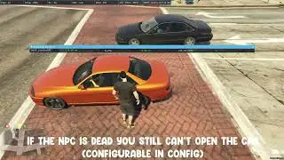 Lock NPC Cars [FIVEM | STANDALONE | 0.00ms]