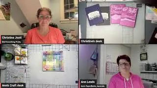 Joint Live - Ann & Christine Stamping Together Across the Globe