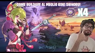come BUILDARE e GIOCARE Kuki Shinobu Hyperbloom - GENSHIN IMPACT ITA