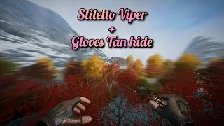 Stiletto Viper + Gloves Tan hide