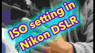 iso setting for nikon d90