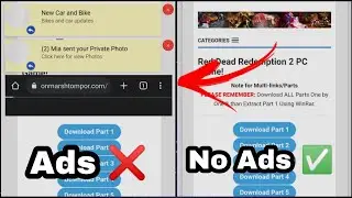 How to remove ads from chrome or any Android browser || NO APPS || Remove all android browser ads.