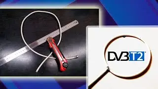 How to make ANTENNA DVB digital / Cómo hacer antena TDT casera / Антенна T2 своими руками / LIFEKAKI