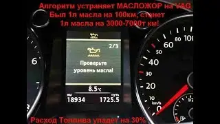 Через 30минут после Алгоритма по мотору и АКПП DSG 7 VW B6 1.8 TSI