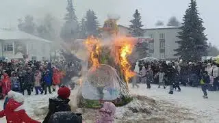 Проводы Масленицы. Шаранга. 26 февраля 2023 г.