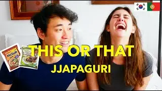 We Made Parasite's Noodles JJAPPAGURI |  INTERNATIONAL COUPLE | AMWF