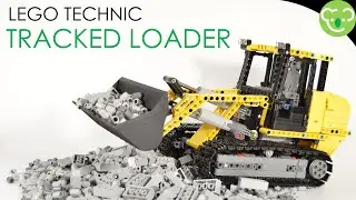 Tracked Loader - LEGO Technic MOC powered by Buwizz