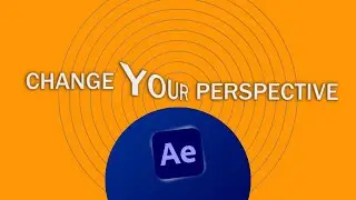 After Effects Text Animation -  Perspective Text Tutorial - Typography Animation After effects