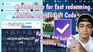 How to redeem fast Redeem code in Mobile Legends | Redeem app for Mobile Legends Redeem Code