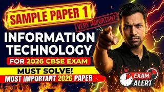 IT 402 Sample Paper 1 | Class 10 CBSE | Most Important Questions with Answers