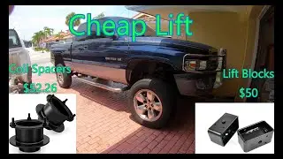 Installing a Cheap Lift on the Budget Mud Truck (2000 Dodge Ram 1500)