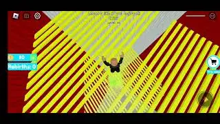 in het spel roblox in een dropper vallen