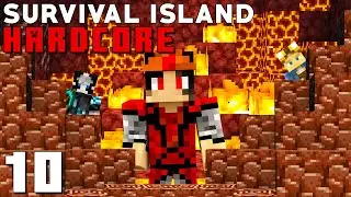 Nether Exploration | Minecraft Multiplayer Survival Island Hardcore #10
