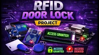 Arduino Based RFID Door Lock  🔐 Project