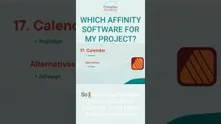 Which Affinity software for Calendar Creation?