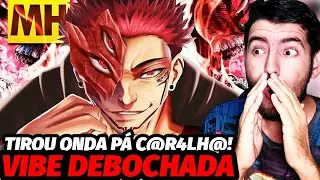 REACT TIPO SUKUNA #2 | Disstrack Malevolente ( Jujutsu Kaisen ) | Prod. Sid | MHRAP