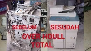 ini baru, namanya  Over houll total mesin fotocopy