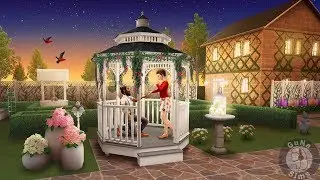 The Sims FreePlay Обновление Романтический сад / Прохождение Симс Фриплей