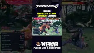 Tekken 8 | KUMA Grizzly Claw Smash Combos