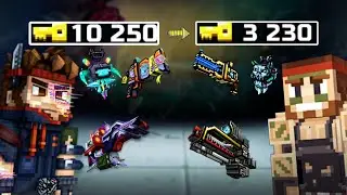I spent 7,020+ keys on the PIXEL MAN SURVIVOR 3 CAT LOTTERY (best lotto so far) - Pixel Gun 3D
