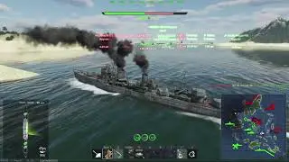IJN Yugumo | WAR THUNDER | Морской бой. 9 фрагов