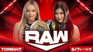 WWE RAW: Liv Morgan Vs IYO SKY #WWERAW #WWE2K24