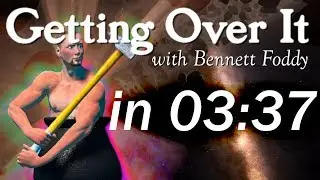 Getting Over It with Bennett Foddy in 03:37 [Personal Best]