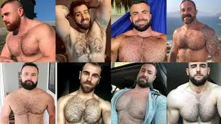 Handsome 💪Huge Hairy Chest Muscular Men | @RelaxMuscular