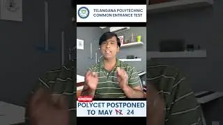 TS Polycet Entrance Exam Application and Test  Date  date Postponed Up to May 24 2024 