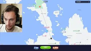 found a random island with population of 92