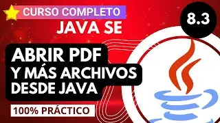 ♨️ 8.3 ► CÓDIGO para ABRIR UN PDF u OTRO ARCHIVO desde JAVA ✅ (Código 1) 【CURSO DE JAVA DESDE CERO】