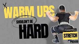 HOW TO PROPERLY WARM UP BEFORE LIFTING WEIGHTS #warmup #workout #prehab #mobility #myofascial