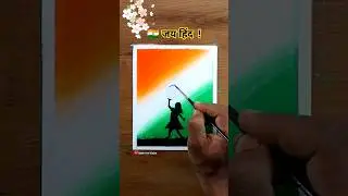 Republic Day Drawing 🇮🇳🇮🇳 / Oil Pastel Drawing / #shorts