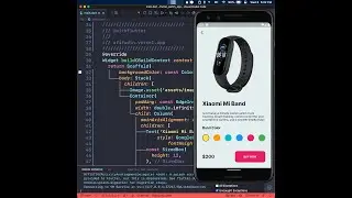 Flutter UI - Watch Store App