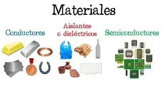 💡Materiales Conductores, Aislantes y Semiconductores⚡️ [Fácil y Rápido] | FÍSICA |