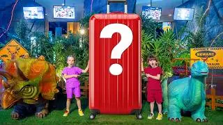 🌟 Dinosaur World Adventure! 🦖 Kids Catch Giant Dinosaurs and Learn!